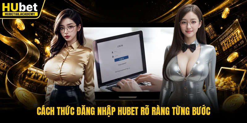 Cách thức đăng nhập Hubet rõ ràng từng bước